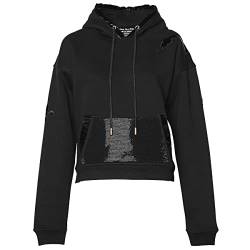 Roberto Geissini Damen Hoodie Snake Black 2XL von Roberto Geissini