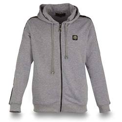 Roberto Geissini Herren Sweatjacke Basic - grey M von Roberto Geissini