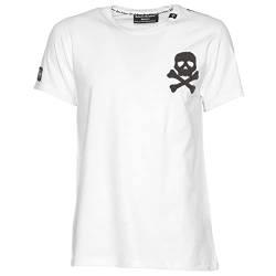 Roberto Geissini Herren T-Shirt Bones - Off White 3XL von Roberto Geissini