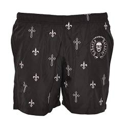 Roberto Geissini Swim Short Multi-Cross Black 3XL von Roberto Geissini