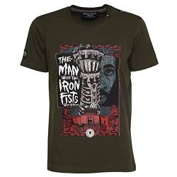 Roberto Geissini Unisex T-Shirt Iron Fist-Khaki- 4XL von Roberto Geissini