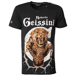 Roberto Geissini Unisex T-Shirt Tiger-Black- XXL von Roberto Geissini