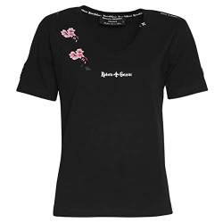 Roberto Geissini Women T-Shirt Flower-Black L von Roberto Geissini