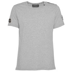 T-Shirt Men Basic - Grey 2XL von Roberto Geissini