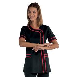 Robinson Damen Kasack Brasilia schwarz/rot (XXL) von Robinson