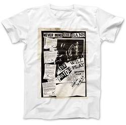 Never Mind The Bans Anarchy In The UK T-Shirt von Robot Rave