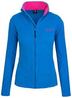 Rock Creek Damen Fleecejacke Fleece Jacke Übergangs Jacke Sweatjacke D-389 [Blue L] von Rock Creek