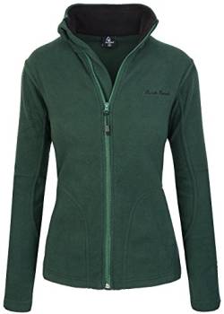 Rock Creek Damen Fleecejacke Fleece Jacke Übergangs Jacke Sweatjacke D-389 [DarkGreen S] von Rock Creek