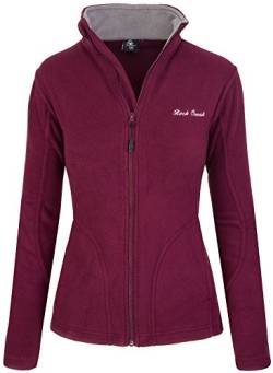 Rock Creek Damen Fleecejacke Fleece Jacke Übergangs Jacke Sweatjacke D-389 [Maroon S] von Rock Creek