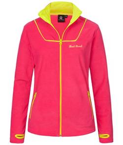 Rock Creek Damen Fleecejacke warm Übergangsjacke Windbreaker Fleece Jacken Outdoorjacke Stehkragen Damenjacke Teddyfleece Sweatjacke Pullover D-473 Pink L von Rock Creek