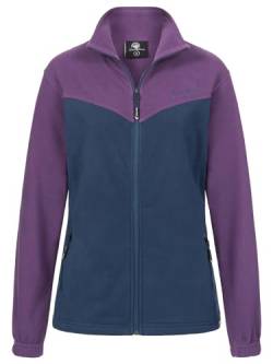 Rock Creek Damen Fleecejacke warm Übergangsjacke Windbreaker Fleece Jacken Outdoorjacke Stehkragen Damenjacke Teddyfleece Sweatjacke Pullover D-501 Navy S von Rock Creek