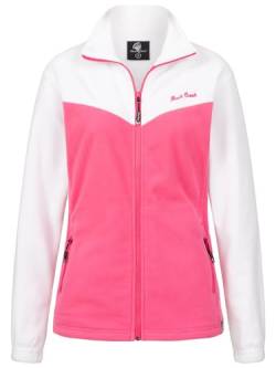 Rock Creek Damen Fleecejacke warm Übergangsjacke Windbreaker Fleece Jacken Outdoorjacke Stehkragen Damenjacke Teddyfleece Sweatjacke Pullover D-501 Pink XS von Rock Creek