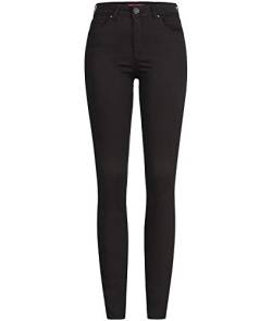 Rock Creek Damen Jeans Hose Skinny Jeanshose Designer Jeans Black Stretch Jeans Damenhose Damenjeans D-415 Schwarz W30 L32 von Rock Creek