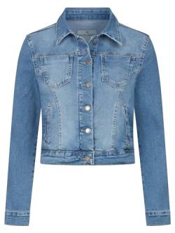 Rock Creek Damen Jeans Jacke Übergangs Jacke Denim Blouson Stretch Kurz Classic Jeansjacken Urban Stonewash D-493 Hellblau S von Rock Creek