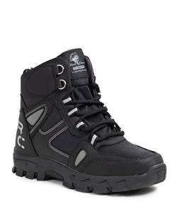 Rock Creek Damen Schuhe Wanderstiefel Trekkingschuhe Hoch Stiefel Outdoor-Schuhe Damenschuhe Damenstiefel wasserdicht Wanderschuhe D-460 Schwarz 41 von Rock Creek