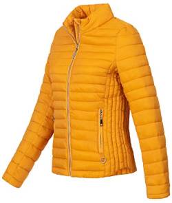 Rock Creek Damen Steppjacke Übergangsjacke Leicht Outdoorjacke Damenjacke Frauen Jacken Gesteppte Jacken Herbstjacke Jacke Weste D-427 Maisgelb S von Rock Creek