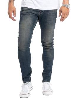 Rock Creek Designer Herren Jeans Hose Stretch Jeanshose Basic Slim Fit [RC-2116 - Blue Vintage - W36 L32] von Rock Creek