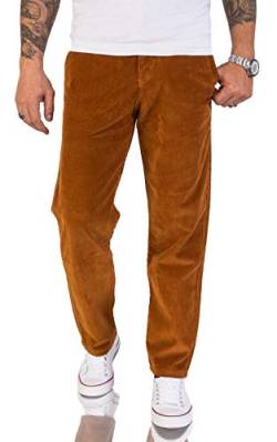 Rock Creek Herren Cord Hose Regular Fit Chino Hose Klassische Hosen Herrenhose Straight Cut Chinos Herren Cordhosen RC-2156 Orange W29 L30 von Rock Creek