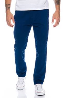 Rock Creek Herren Designer Chino Hose Regular Slim Chinohose RC-390 Blau W33 L30 von Rock Creek