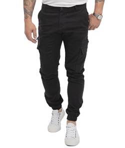 Rock Creek Herren Hose Cargohose Tapered Fit Chino Hose Cargo Hose Jogging Casual Pants Männerhose Freizeithose Hosen Herrenhose RC-2189 Schwarz W29 L30 von Rock Creek