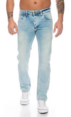 Rock Creek Herren Jeans Blue Denim RC-2109 [W38 L30] von Rock Creek