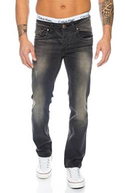 Rock Creek Herren Jeans Dunkelgrau RC-2101 [W29 L32] von Rock Creek