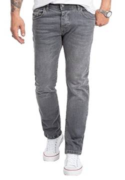 Rock Creek Herren Jeans Regular Fit Stretch Jeans Männerhose Herrenjeans Denim Hosen Herrenhose Straight Cut Stonewashed RC-2276 Grau W29 L30 von Rock Creek