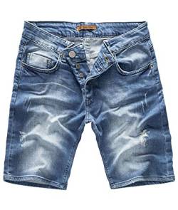 Rock Creek Herren Jeans Shorts Bermuda Hose Denim Sommer Short Blau Herrenshorts Jeansshorts H-117 [ 5501 Blau W29 ] von Rock Creek