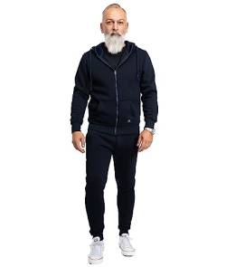 Rock Creek Herren Jogging Anzug Trainingsanzug Sportanzug Jogger Fitnessanzug Sweatshirt Trainingshose Trainingsjacke H-166 Navy S von Rock Creek