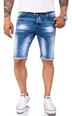 Rock Creek Herren Shorts Jeansshorts Denim Short Kurze Hose Herrenshorts Jeans Sommer Hose Stretch Bermuda Hose RC-2217 Blau W33 von Rock Creek