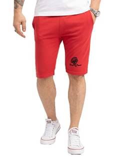 Rock Creek Herren Sweat Shorts Jeansshorts Denim Short Kurze Hose Herrenshorts Sommer Sweatshort Stretch Bermudas H-273 Rot S von Rock Creek