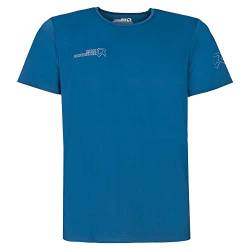 Rock Experience Men's Noboru SS T-Shirt, Moroccan Blue, XL von Rock Experience