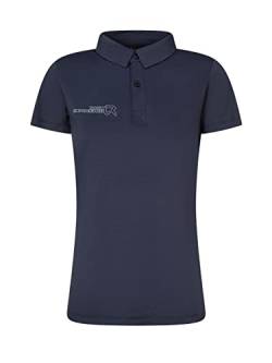 Rock Experience Unisex Hayes SS Polo Shirt, Blue Nights, L von Rock Experience