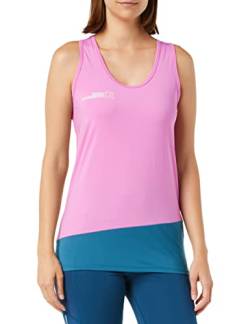 Rock Experience Unisex Merlin Woman Tank Vest, 0834 SUPER PINK+1484 Moroccan Blue, L von Rock Experience