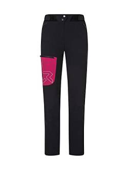 Rock Experience Women's Bongo TALKER Pants, 0208 Caviar+2000 Cherries Jubilee, M von Rock Experience