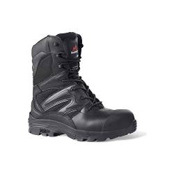 Rock Fall RF4500/012 Titanium Safety Boots, Black, Size 47 von Rock Fall