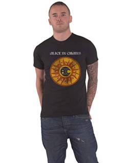 Alice In Chains - Circle Sun Vintage (Black) T-Shirt XL von Rockoff Trade