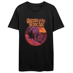 Queens of The Stone Age Hell Ride offiziell Männer T-Shirt Herren (Medium) von Rock Off Trade