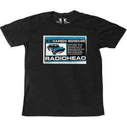 Radiohead Carbon Patch offiziell Männer T-Shirt Herren (Large) von Rock Off Trade