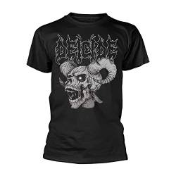 Deicide Skull Horns offiziell Männer T-Shirt Herren (Medium) von Rock Off