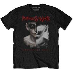 Motionless In White Split Screen offiziell Männer T-Shirt Herren (X-Large) von Rock Off