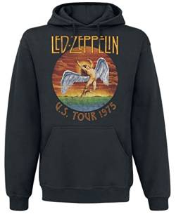 Rock Off Led Zeppelin USA Tour 1977 offiziell Männer Kapuzenpullover (XX-Large) von Rock Off