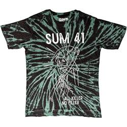 Sum 41 Reaper offiziell Männer T-Shirt Herren (Large) von Rock Off