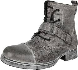 Rock Rebel by EMP Herren graue Boots mit Schnalle EU40 von Rock Rebel by EMP