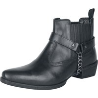 Rock Rebel by EMP - Rock Bikerboot - EU37 bis EU41 - für Damen - Größe EU38 - schwarz von Rock Rebel by EMP