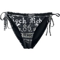 Rock Rebel by EMP - Rock Bikini-Unterteil - Mix And Match - XS bis XXL - für Damen - Größe S - schwarz von Rock Rebel by EMP