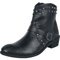 Rock Rebel by EMP - Rock Stiefel - Rivet-Boots - EU37 bis EU41 - für Damen - Größe EU37 - schwarz von Rock Rebel by EMP