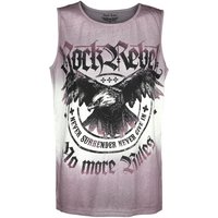 Rock Rebel by EMP - Rock Tank-Top - Tiger In My Tank - S bis XXL - für Männer - Größe M - lila/weiß von Rock Rebel by EMP