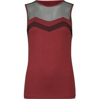 Rock Rebel by EMP - Rock Top - Tank Top With Mesh Details - S bis XXL - für Damen - Größe M - rot von Rock Rebel by EMP