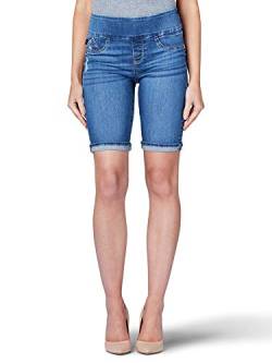 Rock & Republic Women's Denim Rx Fever Stretch 10" Bermuda Short, Whats Happening, 14 von Rock & Republic